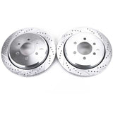 Power Stop 02-06 Ford Expedition Rear Evolution Drilled & Slotted Rotors - Pair - AR8591XPR