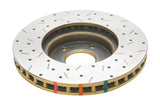DBA 8/93-7/98 Nissan R33 GTST Front Drilled & Slotted 4000 Series Rotor - DBA4963XS
