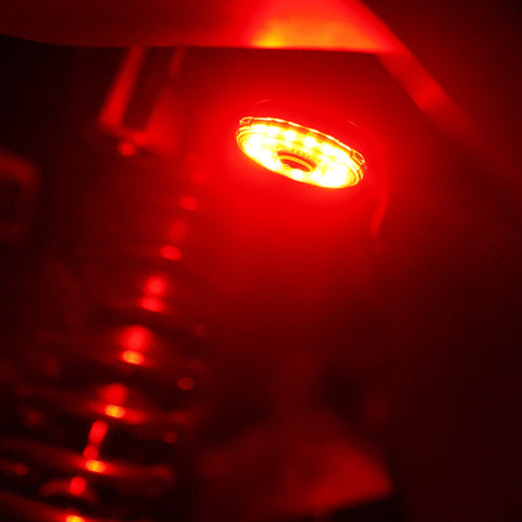 KC HiLiTES Cyclone V2 LED - Replacement Lens - Red - Single - 4403