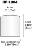 K&N Universal Performance Gold Oil Filter - HP-1004