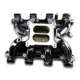 Edelbrock Chevy LS1 Performer RPM Intake Manifold Only - Black Plasma Finish - 71187-BP