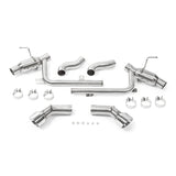 Mishimoto 2016+ Chevrolet Camaro SS Dual-Tip Pro Axle Back Exhaust w/ Polished Tips - MMEXH-CAM8-16ADTPP