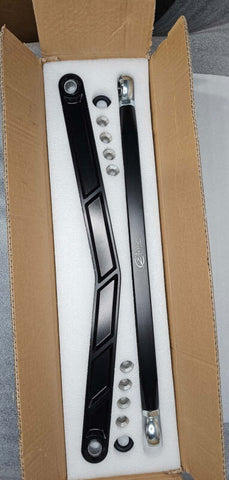 Elektric Offroad 2020+ Polaris Rzr Pro Xp Volt Billet Radius Rods Anodized Blk - RRL610026