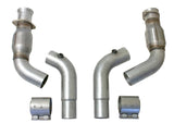 BBK 05-20 Dodge Challenger/Charger 6.1/6.2/6.4L Hemi 3in Catted High Flow Mid Pipe - 16481