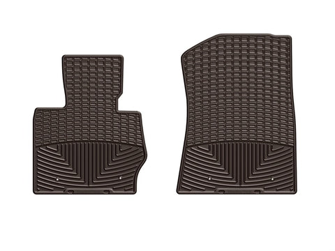 WeatherTech 2011+ BMW X3 Front Rubber Mats - Cocoa - W258CO