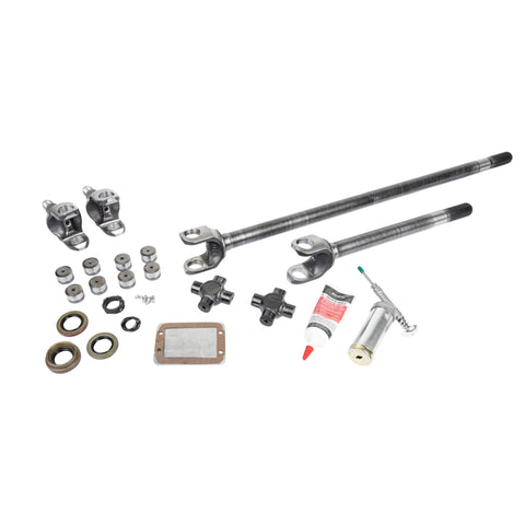 USA Standard 4340CM Rplcmnt Axle Kit For TJ/XJ/YJ/WJ/Zj Front / Dana 30 / 27 Spline w/Super Joints - ZA W24112