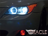 Oracle 03-10 BMW 5 Series LED Headlight Halo Kit - Blue - 2969-002