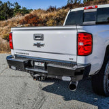 Westin 14-18 Chevrolet Silverado HDX Bandit Rear Bumper - Black - 58-341155