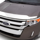 AVS 13-18 Ford Taurus Aeroskin Low Profile Hood Shield - Chrome - 622102