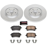 Power Stop 13-17 Audi Q5 Rear Z23 Evolution Sport Coated Brake Kit - CRK5678