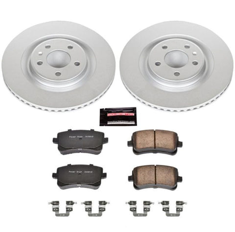 Power Stop 13-17 Audi Q5 Rear Z23 Evolution Sport Coated Brake Kit - CRK5678