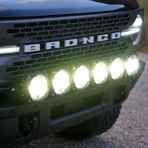 KC HiLiTES 21+ Ford Bronco 39in. Gravity LED Pro6 Light Bar Kit Front Bumper - 91341