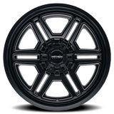 Mayhem 8117 Hermosa 20x10 / 8x170 BP / -25mm Offset / 125.2mm Hub Matte Black Wheel - 8117-2170MB