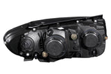 ANZO 2007-2007 Hyundai Santa Fe Projector Headlights w/ LED Black - 111237