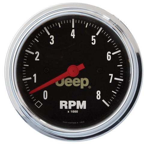 Autometer 87-96 Jeep Wrangler YJ 7pc Direct-Fit Dash Gauge Kit - 7040