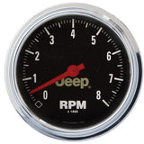 Autometer Jeep 3.375 In-Dash 0-160 MPH Electrical Speedometer Gauge - Programmable - 880244