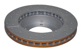 DBA 98-05 Lexus LX470 / 98+ Toyota LandRunner 100 Series Front Drilled & Slotted Street Series Rotor - 788X