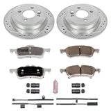 Power Stop 02-06 Mini Cooper Rear Z26 Street Warrior Brake Kit - K5726-26