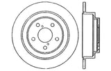 StopTech 02-05 Subaru Impreza WRX Rear Drilled Right Brake Rotor - 128.47011R