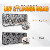Fleece Performance 01-04 GM Duramax LB7 Freedom Cylinder Head w/Cupless Injector Bore (Driver Side) - FPE-61-10001-D-CL