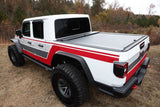 Rugged Ridge Armis Retractable Locking Bed Cover w/o Trail Rails 20-21 Jeep Gladiator JT - 13550.34