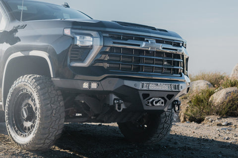 DV8 Offroad 24-26 Chevy Silverado 2500/3500 Spec Series Front Bumper - FBCS2-04