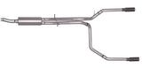 Gibson 98-00 Ford F-150 Base 4.6L 2.5in Cat-Back Dual Split Exhaust - Stainless - 69504