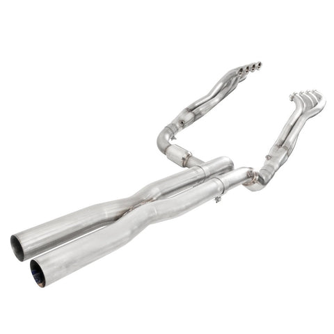 Stainless Works 2007-13 Chevy Silverado/GMC Sierra Headers 1-7/8in Primaries High-Flow Cats X-Pipe - CT07HCAT