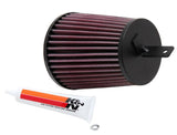 K&N Replacement Air Filter for 03-06 Kawasaki KFX400 / 03-09 Suzuki LTZ400 / 04-08 Arctic Cat DVX400 - SU-4002