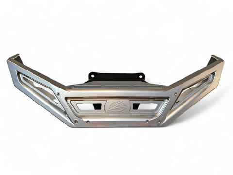 Elektric Offroad 2022-2025 Polaris Rzr Pro R/ Pro S/Turbo R Billet Front Winch Bumper Anodized Clear - FWB610031