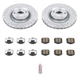 Power Stop 06-13 Chevrolet Corvette Front Z26 Street Warrior Brake Kit - K1444-26