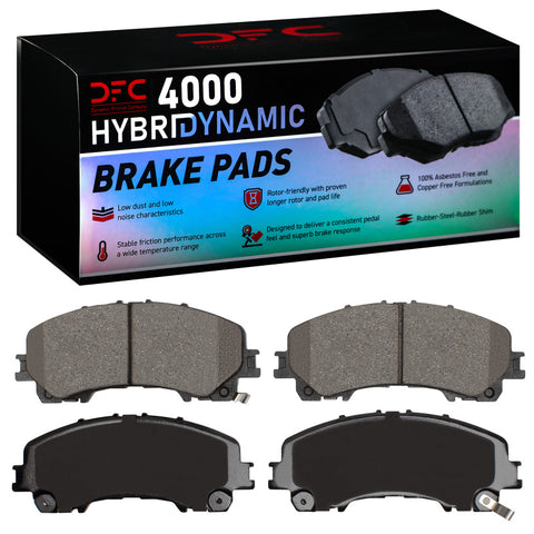 DFC 14-26 Nissan Z Front 4000 Hybridynamic Brake Pads - 4000-1736-00