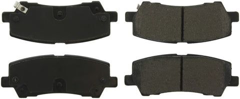 StopTech 15-18 Ford Mustang Rear Street Brake Pads w/Shims & Hardware - 308.17930