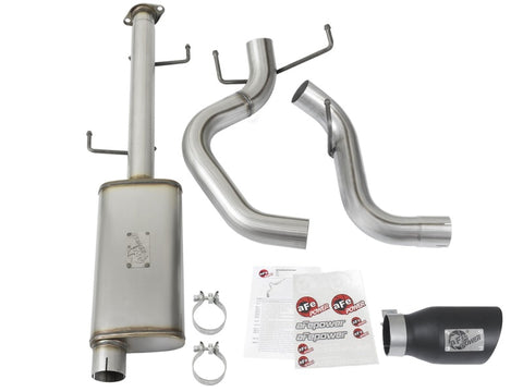 aFe MACH Force Xp 3in SS Cat-Back Single Side Exit Exhaust w/Black Tips 07-14 Toyota FJ Cruiser - 49-46003-1B