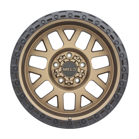Weld Off-Road W115 17X9 Cinch 6X135 6X139.7 ET00 BS5.00 Satin Bronze / Satin Black 106.1 - W11579098500