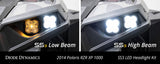Diode Dynamics 14-23 Polaris RZR XP SS3 LED Headlight Mounting Bracket Kit - DD7842P