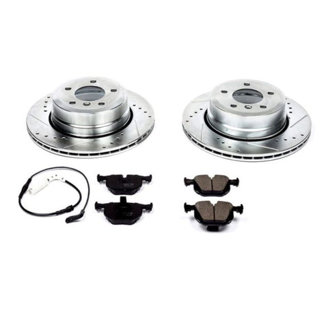Power Stop 06-07 BMW 525xi Rear Z23 Evolution Sport Brake Kit - K5491