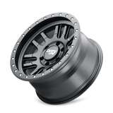 Dirty Life 9309 Canyon Pro 17x9/6x139.7 BP/-12mm Offset/106mm Hub Matte Black Wheel - Beadlock - 9309-7983MB12
