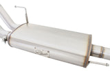 aFe MACHForce XP Exhaust 3in SS Dual Side Exit CB w/ Polish Tips 15 Ford F150 Ecoboost V6-2.7L/3.5L - 49-43070-P