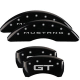 MGP Rear set 2 Caliper Covers Engraved Rear 2015/GT Yellow finish black ch - 10203R2MGYL