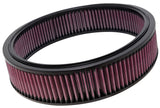 K&N Replacement Air Filter MERCEDES-BENZ V8 w/F/I, 1976-93 - E-2872