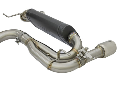 aFe POWER MACH Force-Xp 16-17 BMW 340i/340ix/ 3.0L 304 SS Cat-Back Exhaust System - 49-36334-P