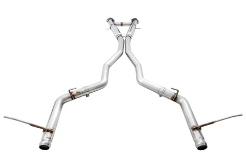 AWE Tuning 2020 Jeep Grand Cherokee SRT/Trackhawk Track Edition Exhaust - Use w/Stock Tips - 3020-31023