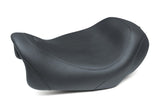 Mustang 14-17 Harley Fat Bob Wide Tripper Solo Seat - Black - 75036