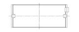 ACL 68-74 Nissan L16E/L18E 1595cc/1770cc STD Size High Perf Main Bearing Set w/.001 Oil Clearance - 5M1172HX-STD