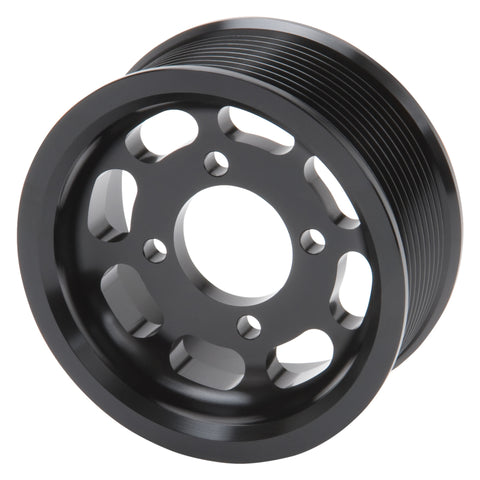 Edelbrock Pulley Enforcer 10 Rib 3 875In Black - 15847