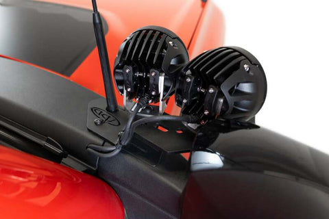 Addictive Desert Designs21-23 Ford Bronco/Raptor Dual Ditch Light Brackets - AC2301801NA