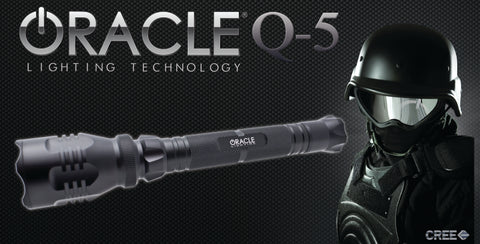 Oracle Q5 LED Flash Light - 6000K - 1005-001
