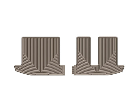 WeatherTech 13+ Nissan Pathfinder Rear Rubber Mats - Tan - W304TN