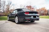 Corsa 24+ Ford Mustang GT Conv. Xtreme Cat-Back Ex. Sys. 3.0in Dual Rear Ex w/4.5in StraightCut Tips - 21271